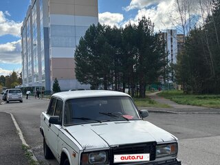 1996 Lada (ВАЗ) 2107, белый, 55000 рублей, вид 1