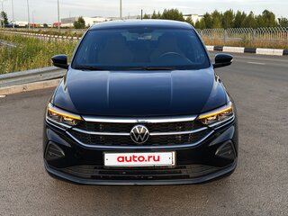 2022 Volkswagen Polo VI, чёрный, 2190000 рублей, вид 2