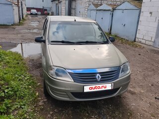 2012 Renault Logan I Рестайлинг, бежевый, 560000 рублей, вид 2
