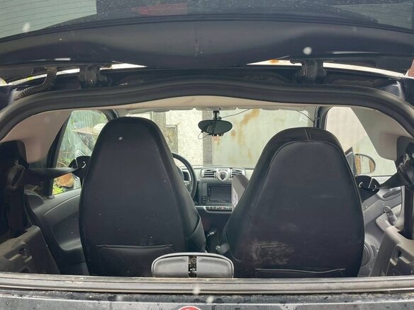 2009 Smart Fortwo II, чёрный, 400000 рублей - вид 9