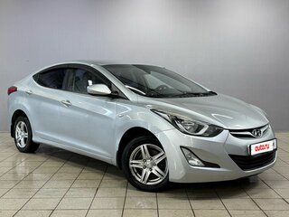 2013 Hyundai Elantra V (MD) Рестайлинг, серебристый, 690000 рублей, вид 3