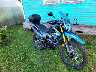 2025 Motoland Enduro 300, голубой, 150000 рублей, вид 3