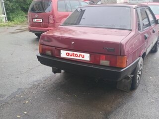 1997 Lada (ВАЗ) 21099, красный, 65000 рублей, вид 4
