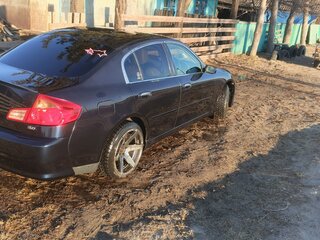 2001 Nissan Skyline XI (V35), синий, 560000 рублей, вид 3