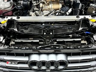 2018 Audi SQ7 I (4M), чёрный, 8700000 рублей, вид 4