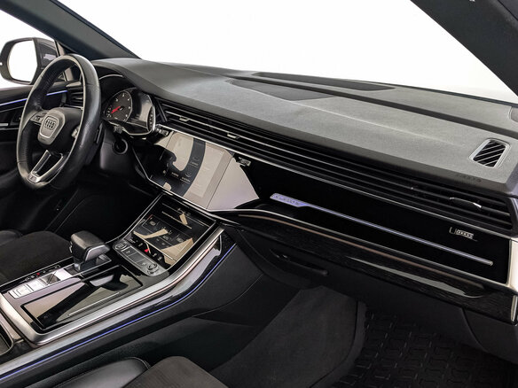 2019 Audi Q8 45 TDI I (4M), серый - вид 12