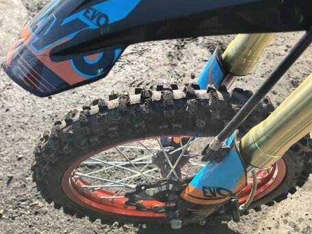 2024 Kayo Evolution YX140EM, синий, 85000 рублей, вид 3