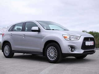 2014 Mitsubishi ASX I Рестайлинг, серебристый, 784609 рублей, вид 3