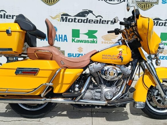 2004 Harley-Davidson Electra Glide, жёлтый, 520000 рублей - вид 7