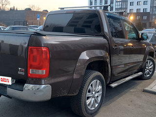 2010 Volkswagen Amarok I, коричневый, 1390000 рублей, вид 4