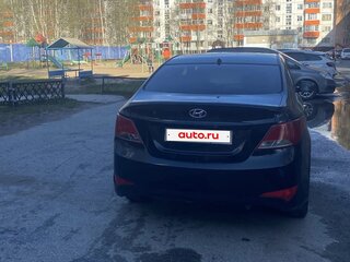 2016 Hyundai Solaris I Рестайлинг, чёрный, 680000 рублей, вид 4