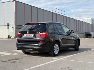 2015 BMW X3 28i xDrive II (F25) Рестайлинг, коричневый, 1900000 рублей, вид 3