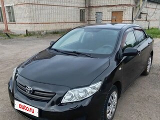 2007 Toyota Corolla X (E140, E150), чёрный, 500000 рублей, вид 1