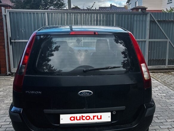 2007 Ford Fusion I Рестайлинг, чёрный, 330000 рублей - вид 1
