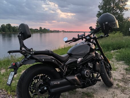 2024 CFMoto 450CL-C, чёрный, 520000 рублей, вид 2