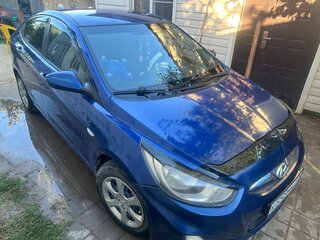 2011 Hyundai Solaris I, синий, 600000 рублей, вид 1