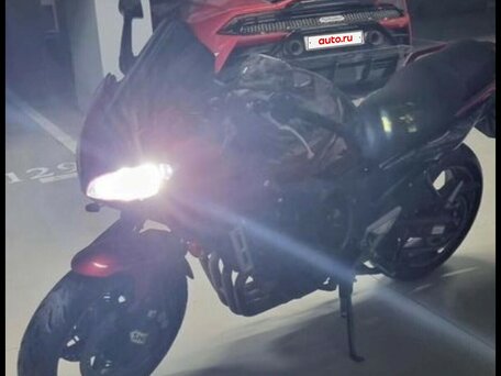 2007 Yamaha FZ6, пурпурный, 499990 рублей, вид 3