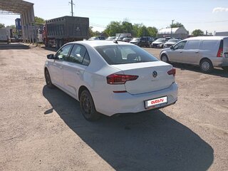 2022 Volkswagen Polo VI, белый, 1468375 рублей, вид 4