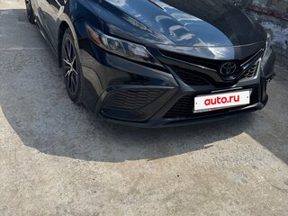 2022 Toyota Camry US Market VIII (XV70) Рестайлинг, чёрный, 3170000 рублей, вид 5