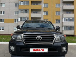 2014 Toyota Land Cruiser 200 Series Рестайлинг 1, чёрный, 3549000 рублей, вид 2