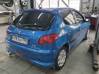 2006 Peugeot 206, синий, 599000 рублей, вид 2