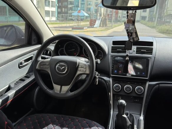 2008 Mazda 6 II (GH), серебристый, 800000 рублей - вид 19