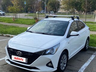 2021 Hyundai Solaris II Рестайлинг, белый, 1650000 рублей, вид 2