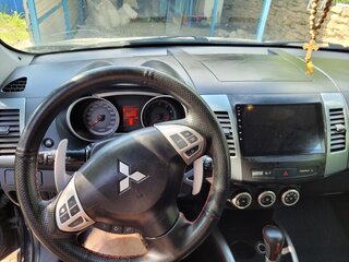 2007 Mitsubishi Outlander II, чёрный, 990000 рублей, вид 5