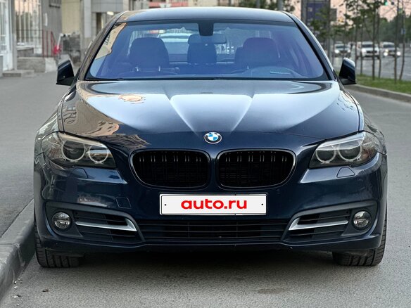 2015 BMW 5 серии 520i VI (F10/F11/F07) Рестайлинг, синий, 2000000 рублей