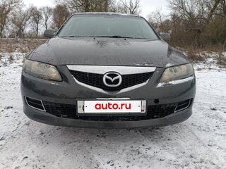 2007 Mazda 6 I (GG) Рестайлинг, серый, 420000 рублей, вид 1