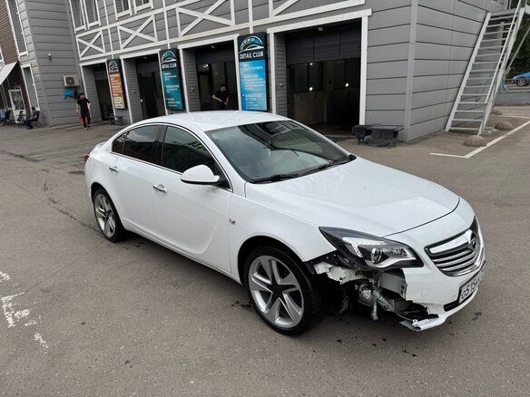 2014 Opel Insignia I Рестайлинг, белый, 1600000 рублей - вид 1