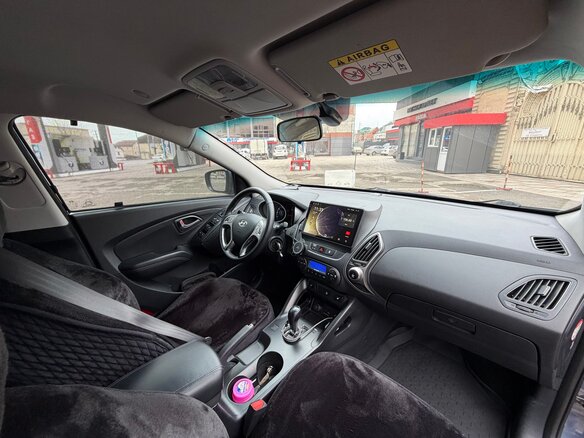 2015 Hyundai ix35 I Рестайлинг, синий, 1690000 рублей - вид 11