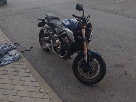 2021 Honda CB 650R, синий, 750000 рублей, вид 1