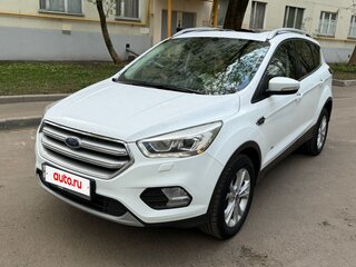 2018 Ford Kuga II Рестайлинг, белый, 1600000 рублей, вид 1