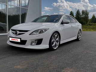 2008 Mazda 6 II (GH), белый, 1100000 рублей, вид 4