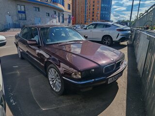 1995 BMW 7 серии Long 730Li III (E38), красный, 1000000 рублей, вид 2