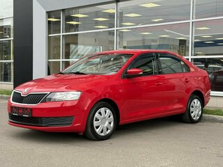 2018 Skoda Rapid I Рестайлинг, красный, 900000 рублей, вид 3