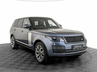 2019 Land Rover Range Rover IV Рестайлинг, синий, 6265000 рублей, вид 3