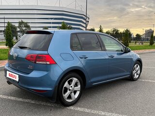 2014 Volkswagen Golf VII, голубой, 1380000 рублей, вид 5