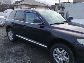 2008 Volkswagen Touareg I Рестайлинг, чёрный, 1150000 рублей, вид 5