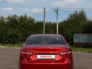 2017 Lada (ВАЗ) Vesta I, красный, 900000 рублей, вид 5