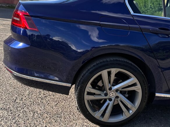 2017 Volkswagen Passat B8, синий - вид 20