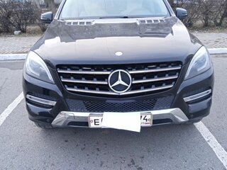 2012 Mercedes-Benz M-Класс 350 III (W166), чёрный, 2400000 рублей, вид 2