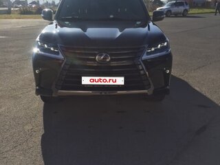 2018 Lexus LX 570 III Рестайлинг 2, чёрный, 9725000 рублей, вид 1