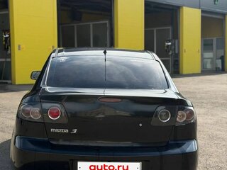 2006 Mazda 3 I (BK) Рестайлинг, чёрный, 360000 рублей, вид 4