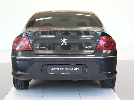 2007 Peugeot 407, чёрный, 209000 рублей, вид 4