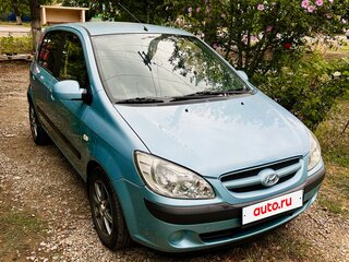2007 Hyundai Getz I Рестайлинг, голубой, 485000 рублей, вид 2