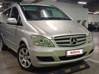 2010 Mercedes-Benz Viano Long L2 I (W639) Рестайлинг, серебристый, 2750000 рублей, вид 1