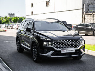 2022 Hyundai Santa Fe IV Рестайлинг, чёрный, 3959999 рублей, вид 5