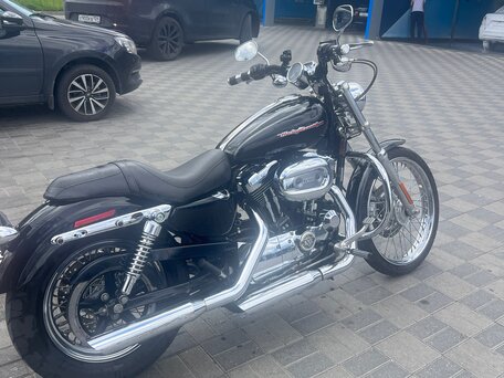 2004 Harley-Davidson Sportster 1200, чёрный, 490000 рублей, вид 4